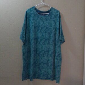 HB Men’s 3XL Blue Textured T-Shirt Short Sleeve Casual Big & Tall Tee